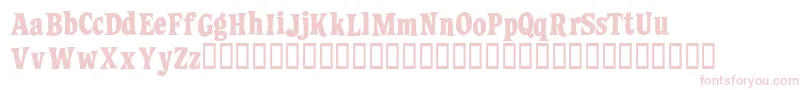 Weitere Informationen zur Ziggystandard-Schriftart Ziggystandard-Schriftart – Rosa Schriften auf weißem Hintergrund