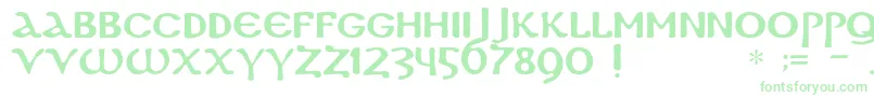 Dscopticc Font – Green Fonts