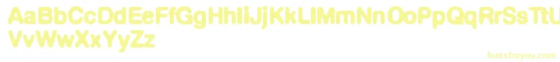 Więcej informacji o czcionce Defontedemigras Czcionka Defontedemigras – żółte czcionki