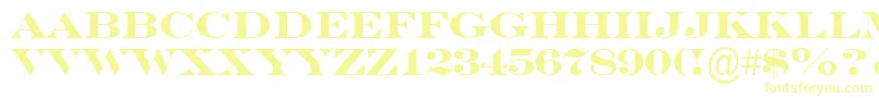 ASeriferexptitulBold Font – Yellow Fonts