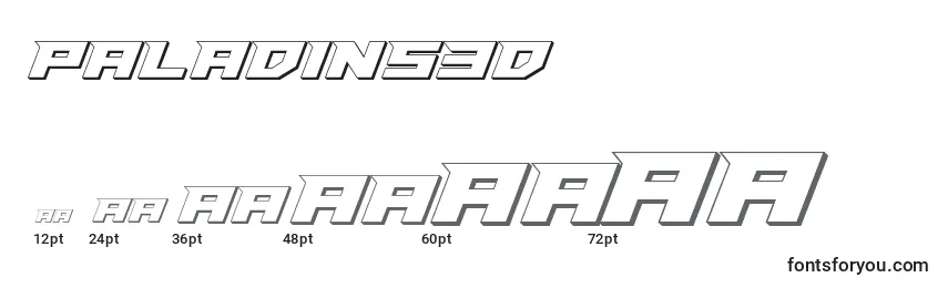 Paladins3D Font Sizes