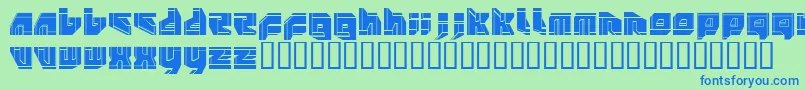 Подробнее о шрифте NeopangaiaP2 Шрифт NeopangaiaP2 – синие шрифты на зелёном фоне