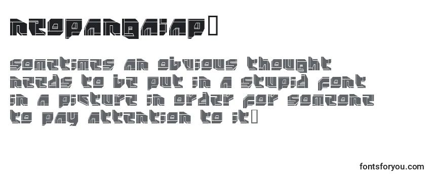 Review of the NeopangaiaP2 Font