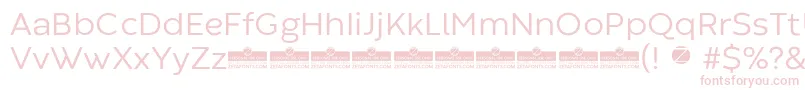 CodecWarmNewsTrial Font – Pink Fonts on White Background