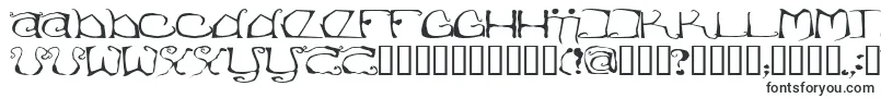 Шрифт Eisregen – фигурные шрифты