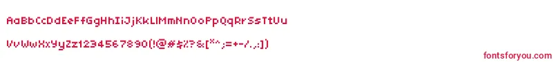 Tinyunicode Font – Red Fonts