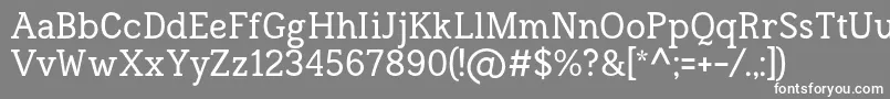 Lisätietoja Frontenac-fontista Frontenac-fontti – valkoiset fontit harmaalla taustalla