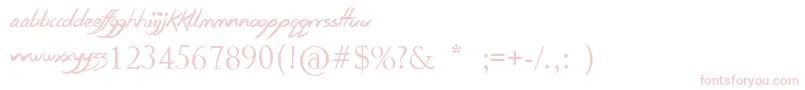 SmudgieCrayon Font – Pink Fonts