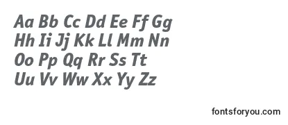 OfficinasansextraboldcItalic Font