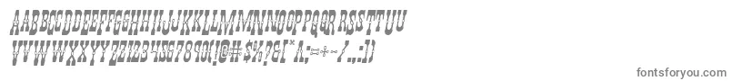 フォントYoungerbrosdropcapsital – 白い背景に灰色の文字