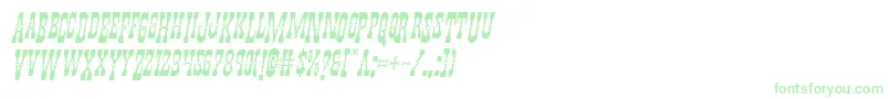 Youngerbrosdropcapsital Font – Green Fonts on White Background