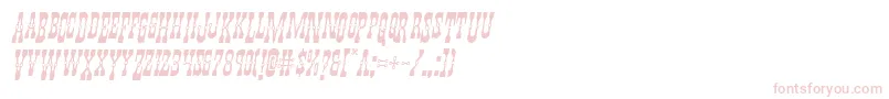 Youngerbrosdropcapsital-Schriftart – Rosa Schriften auf weißem Hintergrund