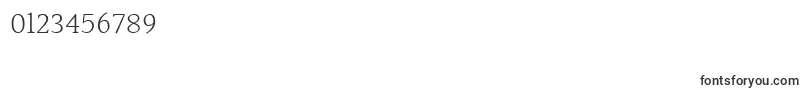 HalantLight Font – Fonts for Numbers and Digits