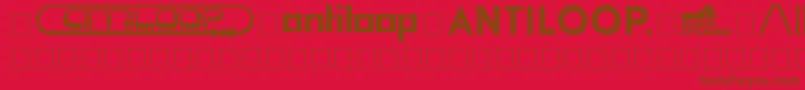 En savoir plus sur la police BandsArtists Police BandsArtists – polices brunes sur fond rouge