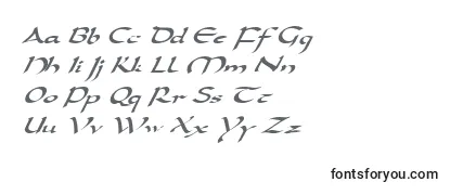 DarwyckeItalic Font