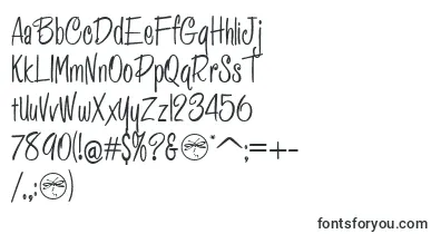 HffPessoasLindas font – love Fonts