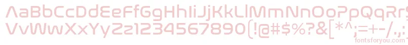 NasalizationRg Font – Pink Fonts on White Background