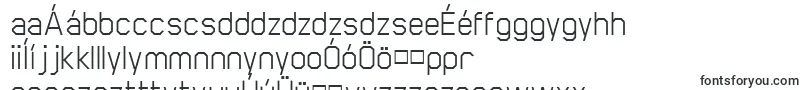 Шрифт ScriberRegular – венгерские шрифты