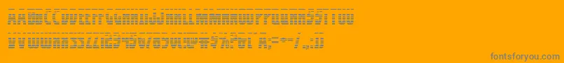 Prowlergrad Font – Gray Fonts on Orange Background