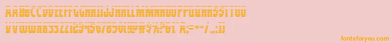 Prowlergrad Font – Orange Fonts on Pink Background