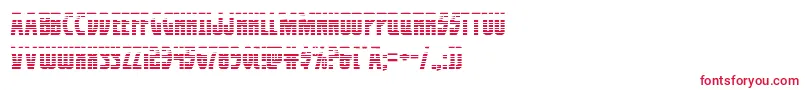 Więcej informacji o czcionce Prowlergrad Czcionka Prowlergrad – czerwone czcionki