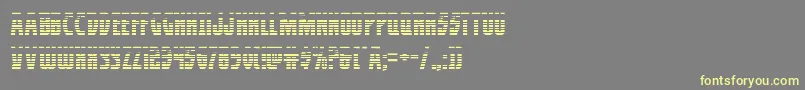 Prowlergrad Font – Yellow Fonts on Gray Background