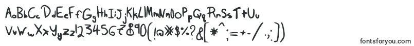Tairak.Smessynezz-Schriftart – Schriftarten, die mit T beginnen