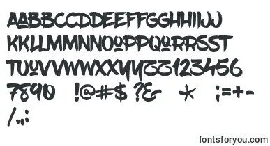 Blowbrush font – superduper Fonts