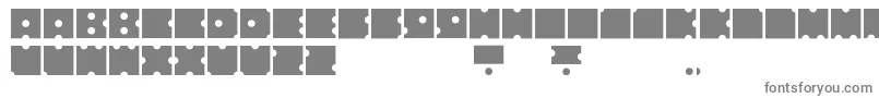NodiceRegular Font – Gray Fonts on White Background