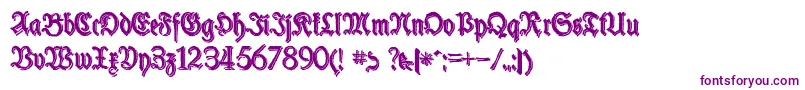 SchneiderBuchDeutschShadowTwo Font – Purple Fonts
