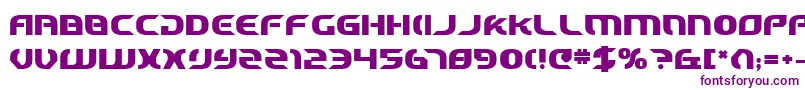 Starcv2b Font – Purple Fonts on White Background