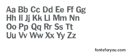 Review of the PlymouthantiqueXboldRegular Font