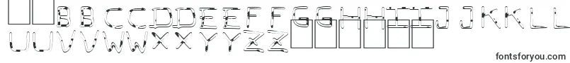 Шрифт PfVeryverybadfont7Liquid – датские шрифты