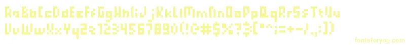 Fonte PixelatedPrincess – fontes amarelas