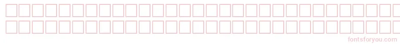 Americana Font – Pink Fonts on White Background