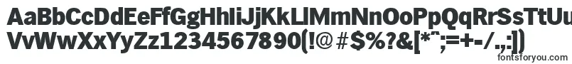 HamburgExtrabold-fontti – Fontit Linuxille