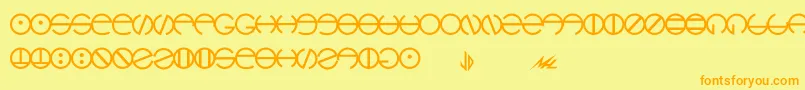 Más sobre la fuente Hyach fuente Hyach – Fuentes Naranjas Sobre Fondo Amarillo