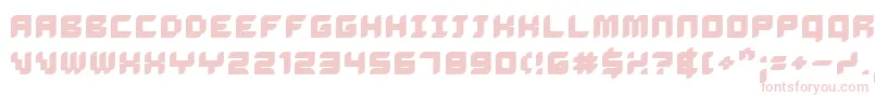 DelilahBold Font – Pink Fonts on White Background