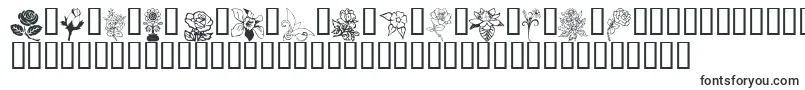 Шрифт FloralDesign – шрифты для Linux