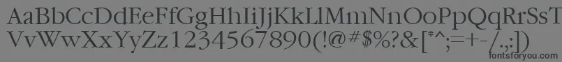 Ft76 Font – Black Fonts on Gray Background