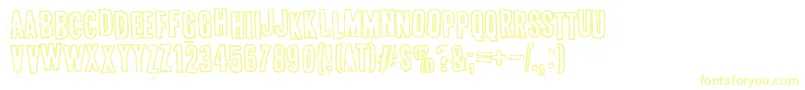 BugebolHuomenna Font – Yellow Fonts