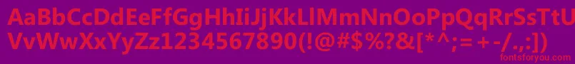 More about MicrosoftPhagspaПолужирный Font MicrosoftPhagspaПолужирный Font – Red Fonts on Purple Background