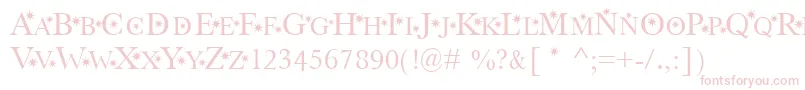 StarHnd Font – Pink Fonts