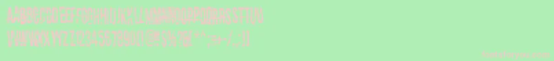 ITellYouAllMySecrets Font – Pink Fonts on Green Background