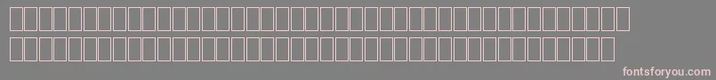 Fontiers Font – Pink Fonts on Gray Background