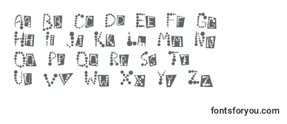 Schriftart Linotypekropki