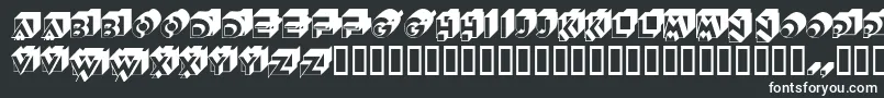 Qubistscapsssk Font – White Fonts