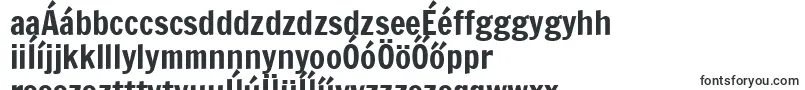 Шрифт Francoisone – венгерские шрифты