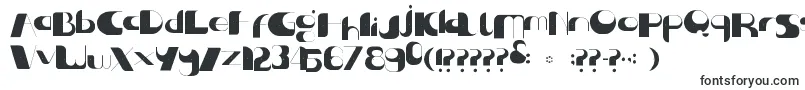 CenterOfGravity-fontti – suunnittelijafontit