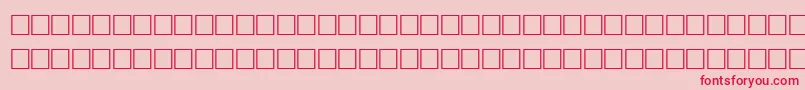 TolandRegular Font – Red Fonts on Pink Background
